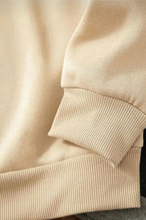 Uyguntarz Do What Baskılı Oversize Sweatshirt