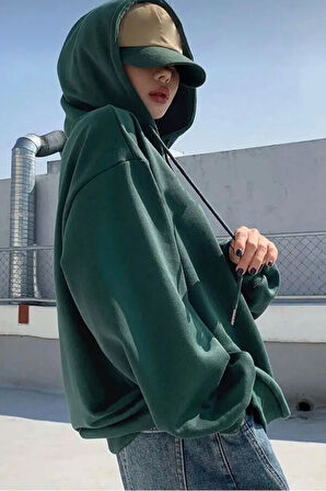 Uyguntarz Do What Baskılı Oversize Sweatshirt