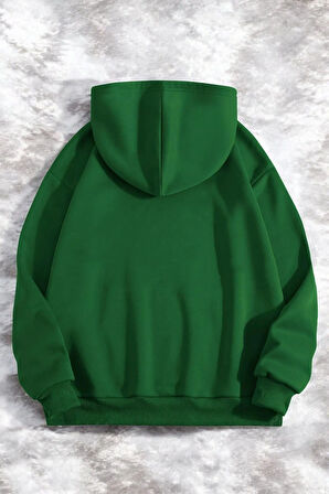 Yaramaz Kedi Baskılı Oversize Sweatshirt