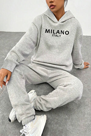 Uyguntarz Milano Baskılı Eşofman Takımı