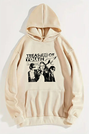 Uyguntarz Treasure Of Youth Baskılı Oversize Sweatshirt