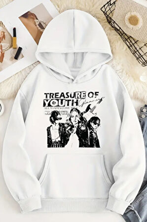Uyguntarz Treasure Of Youth Baskılı Oversize Sweatshirt