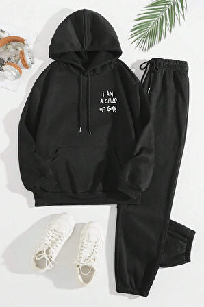 Uyguntarz Sırt Baskılı Eşofman Takımı