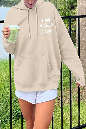 Uyguntarz Sırt Baskılı Oversize Sweatshirt