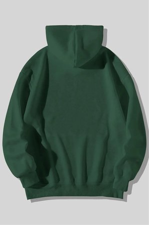 The Happiest Baskılı Oversize Sweatshirt