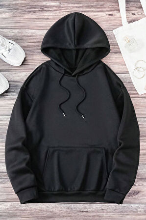 Uyguntarz Can Dostum Baskılı Oversize Sweatshirt
