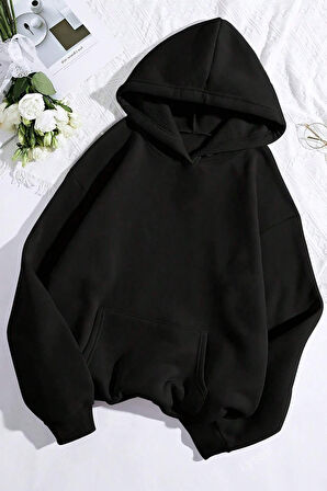 Uyguntarz Ocean Beach Baskılı Oversize Sweatshirt