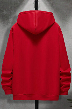 Uyguntarz Beach Baskılı Oversize Sweatshirt