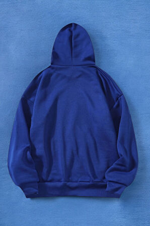 Uyguntarz Papatya Kelebek Baskılı Oversize Sweatshirt