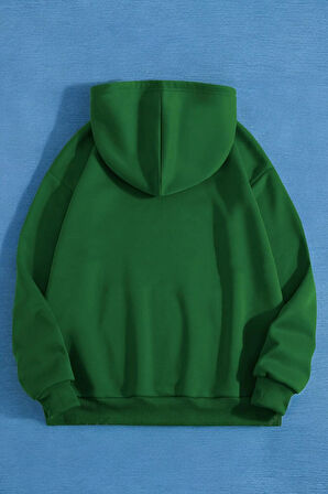 Uyguntarz Papatya Kelebek Baskılı Oversize Sweatshirt