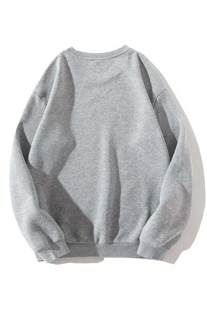 Manhattan Baskılı Oversize Sweatshirt