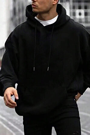 Uyguntarz Knowledge is Power Baskılı Oversize Sweatshirt