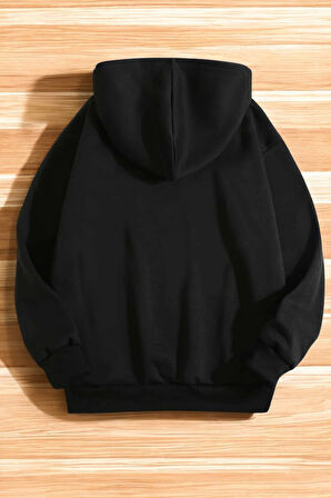 Uyguntarz Unisex Mona Lisa Baskılı Bisiklet Yaka Sweatshirt