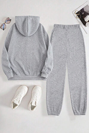 Uyguntarz Nabız Kalp Baskılı Eşofman Takımı