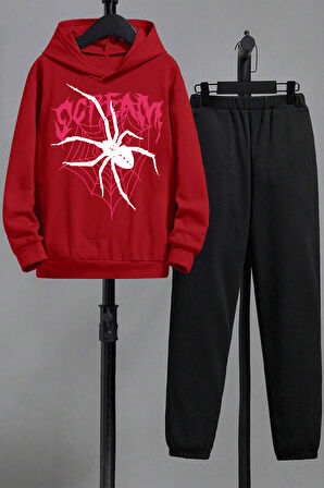 Uyguntarz Scream Baskılı Erkek Çocuk  - Kız Rahat Eşofman Takımı