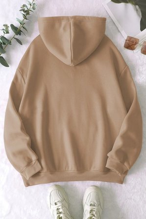 Active Baskılı Oversize Sweatshirt