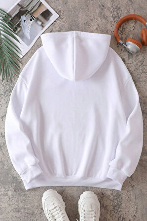 Uyguntarz Active Baskılı Oversize Sweatshirt