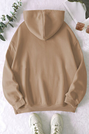 Uyguntarz Active Baskılı Oversize Sweatshirt