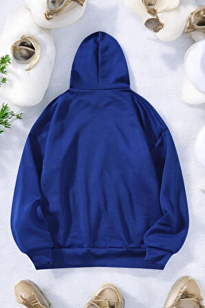 Uyguntarz Baseball Baskılı Oversize Sweatshirt