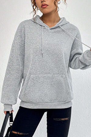 Uyguntarz Unisex Oversize Love Yourself Baskılı Sweatshirt