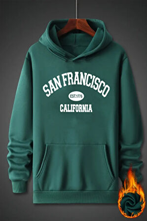 Uyguntarz San Francisco Baskılı Oversize Sweatshirt