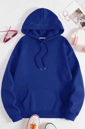 One Of a Kind Baskılı Oversize Sweatshirt
