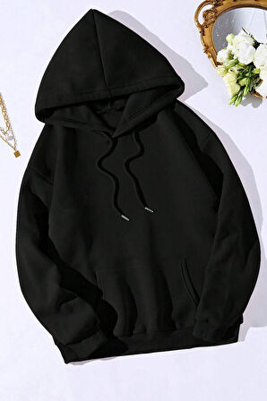 Uyguntarz Unisex Mantar Baskılı Oversize Sweatshirt