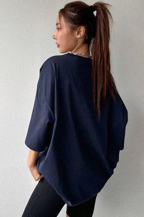 Fantastic Baskılı Unisex Oversize Tshirt