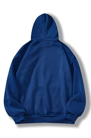 Uyguntarz Vintage Baskılı Oversize Sweatshirt