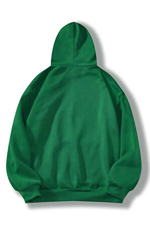 Uyguntarz Vintage Baskılı Oversize Sweatshirt