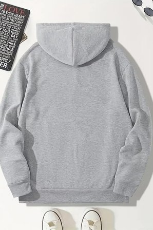 Duck Baskılı Oversize Sweatshirt