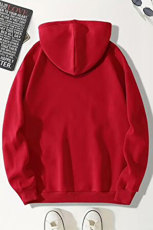 Uyguntarz Duck Baskılı Oversize Sweatshirt