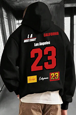 Uyguntarz California 23 Baskılı Oversize Sweatshirt