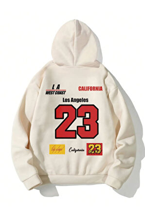 Uyguntarz California 23 Baskılı Oversize Sweatshirt