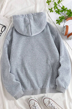 Uyguntarz Rahat Kalıp Unisex Oversize Sweatshirt