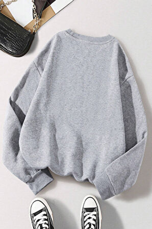 Uyguntarz Arizona Baskılı Oversize Sweatshirt