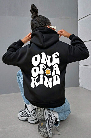 Uyguntarz One Of a Kind Baskılı Erkek - Kız Çocuk Rahat Kalıp Sweatshirt