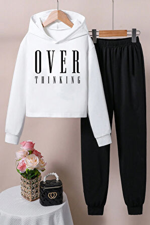 Uyguntarz Over Baskılı Erkek Çocuk  - Kız Rahat Eşofman Takımı