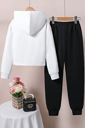 Uyguntarz Over Baskılı Erkek Çocuk  - Kız Rahat Eşofman Takımı