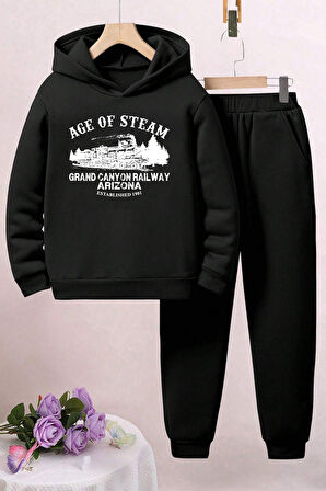 Uyguntarz Age Of  Baskılı Erkek Çocuk  - Kız Rahat Eşofman Takımı