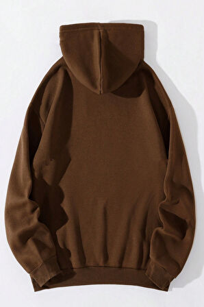Uyguntarz Breaking Baskılı Oversize Sweatshirt