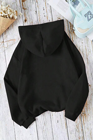 Uyguntarz Houston Baskılı Oversize Sweatshirt