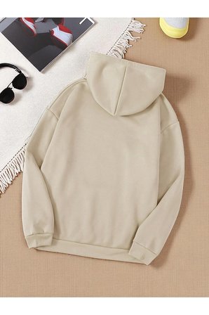Silüet Baskılı Oversize Sweatshirt