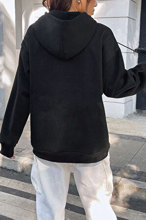 Uyguntarz Texas Baskılı Oversize Sweatshirt