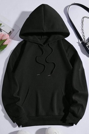 Faith Over Baskılı Oversize Sweatshirt