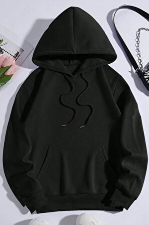 Uyguntarz Faith Over Baskılı Oversize Sweatshirt