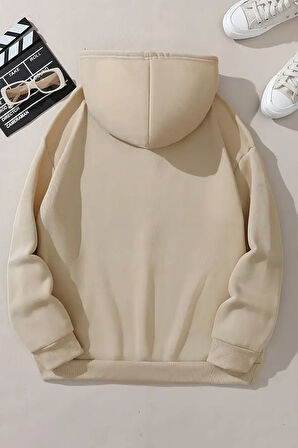 Uyguntarz Meow Tatlı Kediler Baskılı Oversize Sweatshirt