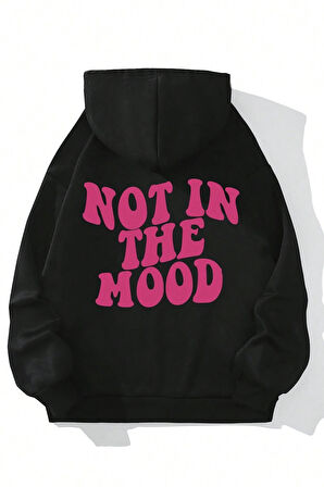 Uyguntarz Havamda Değilim Baskılı Oversize Sweatshirt