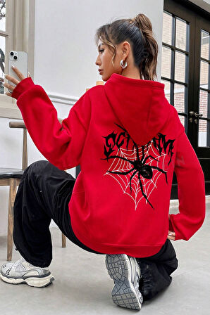 Uyguntarz Scream Baskılı Oversize Sweatshirt