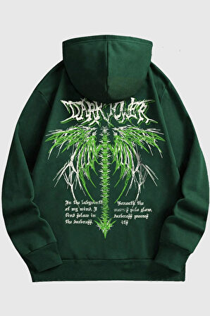 Uyguntarz Dark Baskılı Oversize Sweatshirt